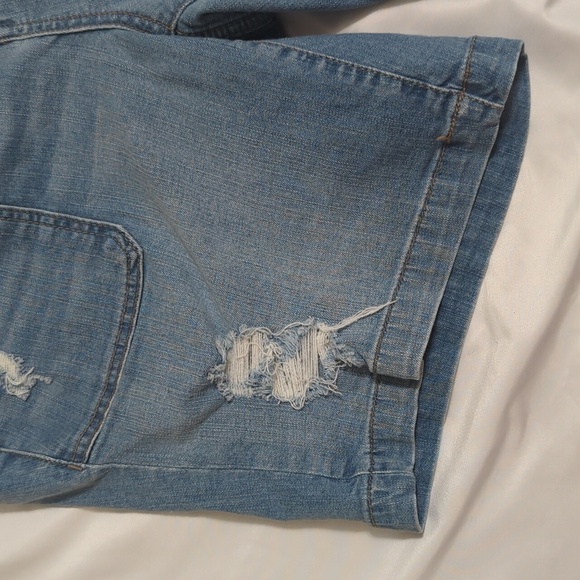 Torrid Vintage 5" Mid-Rise Stretch Short, Color Blue Size 16 - Picture 7 of 16